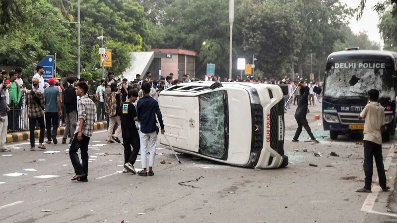 NEET CJP Protest Delhi