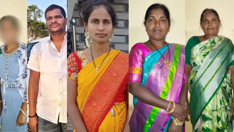 On Bail Telangana Man Kills Wife Children Teen He Assaulted And Her Family 1