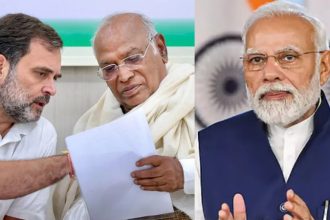 PM Modi Rahul Gandhi Kharge