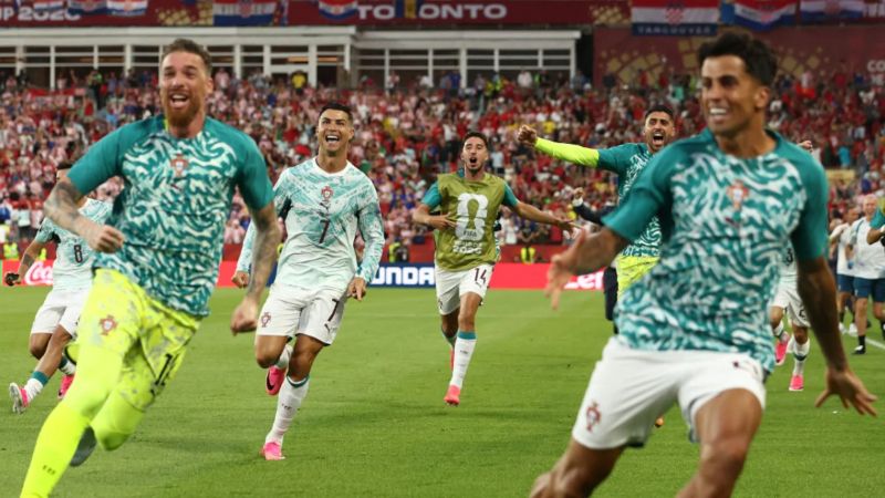 Portugal Beat Croatia