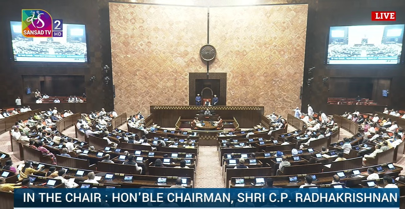 Rajya Sabha Adjourned