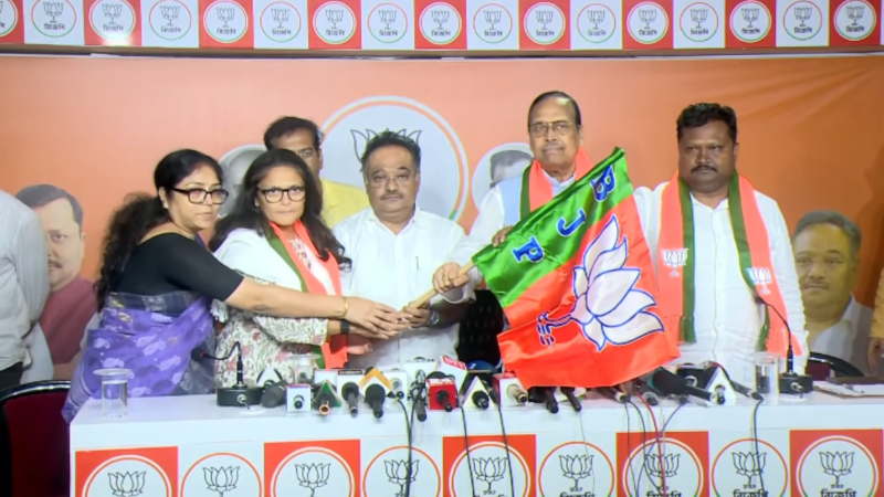 Sushmita Dev Sukhendu Sekhar Ray Prakash Chik Baraik Joins BJP
