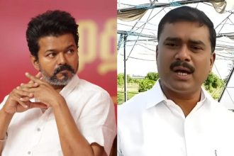 TVK vijay and Markendiyan