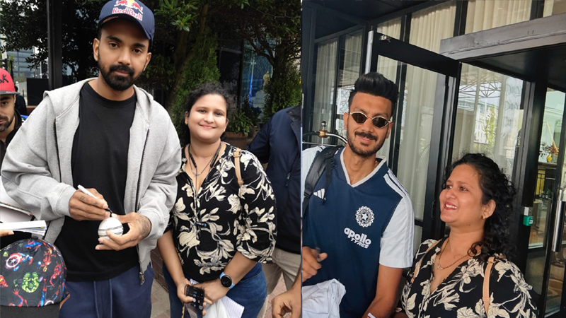 ಇಂಗ್ಲೆಂಡ್ನಲ್ಲಿ ಭಾರತೀಯ ಆಟಗಾರರ ಕ್ರೇಜ್ - ಅಭಿಮಾನಿಗಳ ಜೊತೆ ರೋ-ಕೊ ಪೋಸ್ 10 Team India 2 1