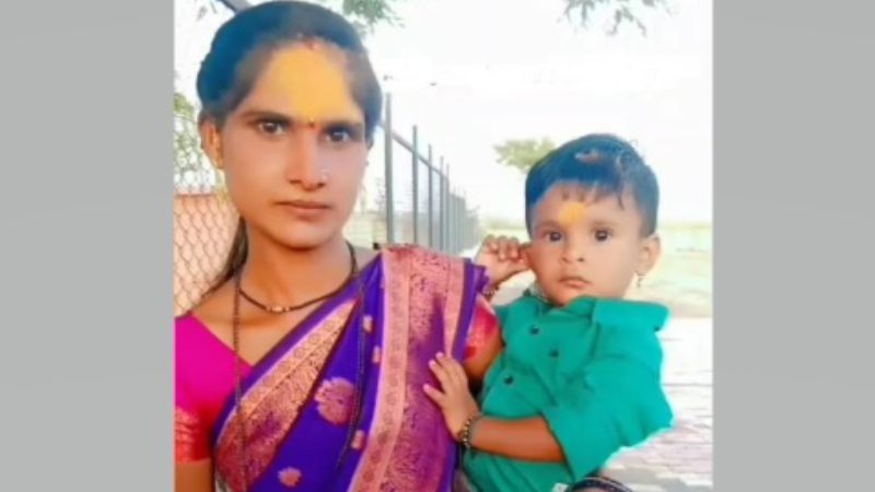 Tired of debt harassment from husbands family mother commits suicide with 3 year old son Belagavi