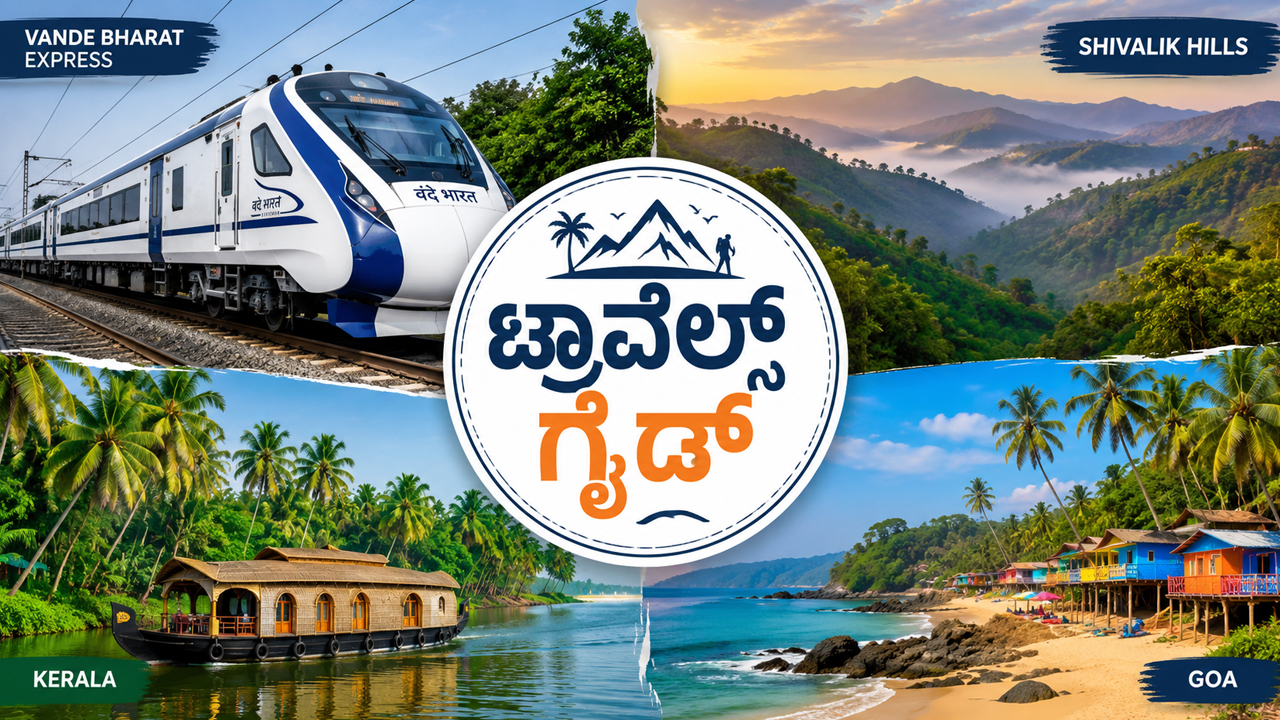 ಪ್ರಕೃತಿಯ ಮಡಿಲು, ಗಿರಿಶಿಖರ ಕಡಲು - ರೈಲಿನೊಂದಿಗೆ ಮಳೆಗಾಲದ ಪ್ರವಾಸಕ್ಕೆ ಹೇಳಿಮಾಡಿಸಿದ ಸ್ಥಳಗಳಿವು... 12 Vandhe Bharat