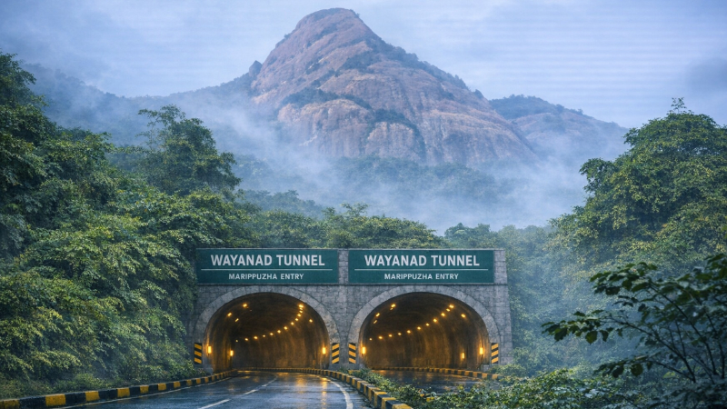 Wayanad Tunnel Project Anakkompoyil Meppadi Tunnel Road Project 2