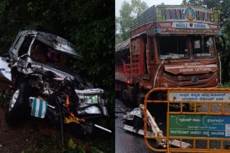 Yellapura Artibail Cruiser LORRY Accident