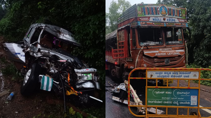 Yellapura Artibail Cruiser LORRY Accident