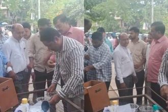 app caught red handed while accepting bribe in kalaburagi court premises