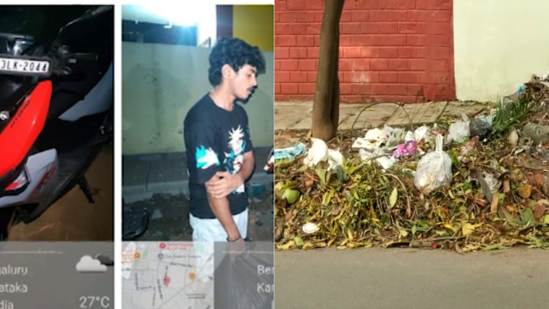 bengaluru garbage FIR