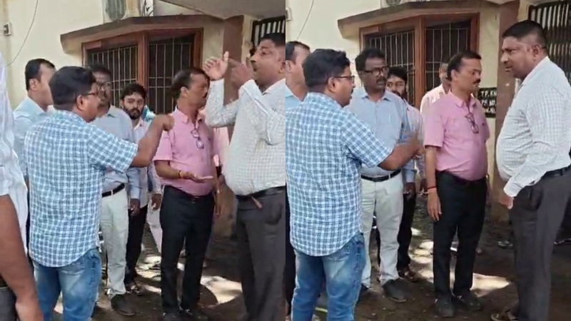 clashes between tahsildars and pdos over sir issue in khanapur