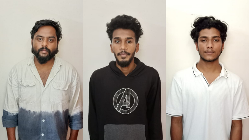 escapes without paying money after filling diesel in karkala 3 arrested