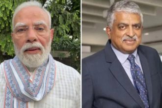 pm modi nandan nilekani