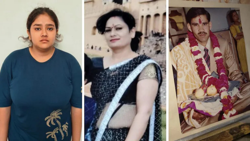 twist in jaipur womans murder daughter now accused of killing father too