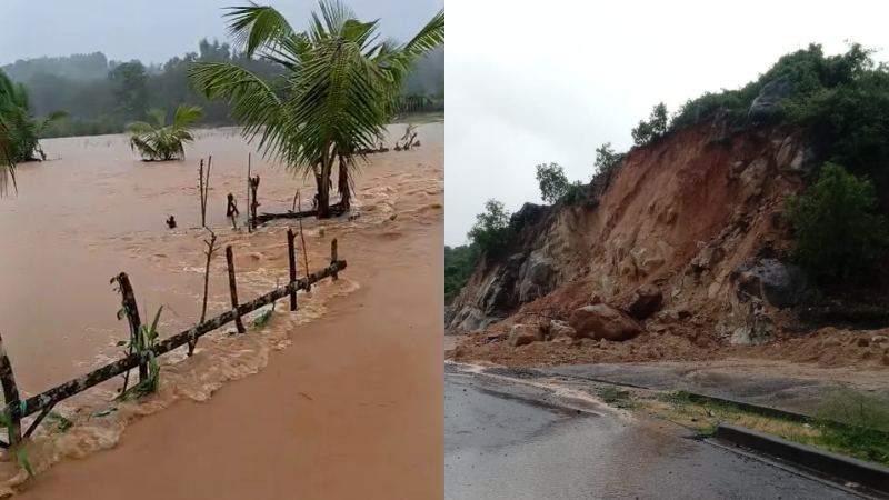 uttara kannada rain effect
