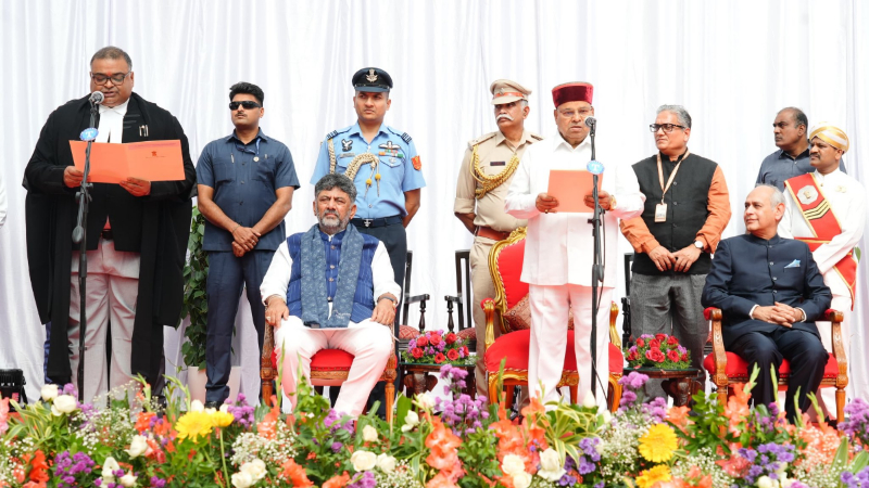 6 new additional judges of karnataka high court take oath 1
