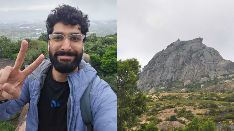Advait Upadhyay Missing at Shivagange Hill