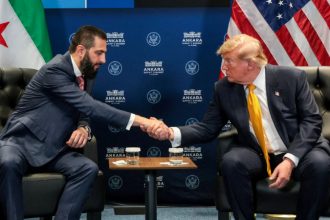Ahmed al Sharaa Donald Trump