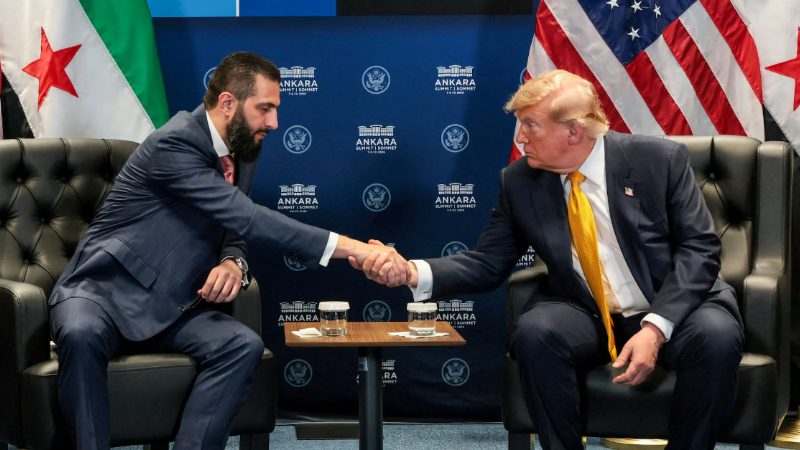 Ahmed al Sharaa Donald Trump