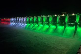 Almatti Dam Lighting