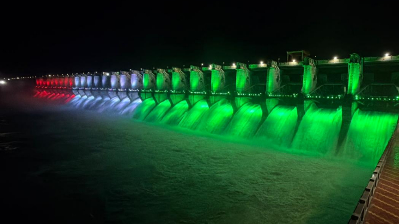 Almatti Dam Lighting