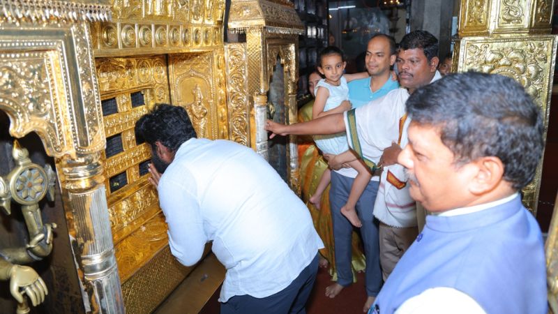 ಉಡುಪಿ ಶ್ರೀಕೃಷ್ಣ ಮಠಕ್ಕೆ ಅಣ್ಣಾಮಲೈ ಭೇಟಿ; ಅಭಿಮಾನಿಗಳಿಂದ ಆತ್ಮೀಯ ಸ್ವಾಗತ 10 Annamalai in Udupi 2