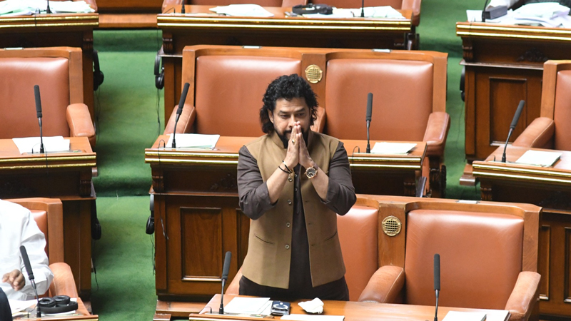 ಬಿಜೆಪಿ ಪಾದಯಾತ್ರೆಗೂ ಮುನ್ನವೇ ರಾಜೀನಾಮೆಗೆ ಸಚಿವ ನಾಗೇಂದ್ರ ಒಲವು? 10 B Nagendra 2
