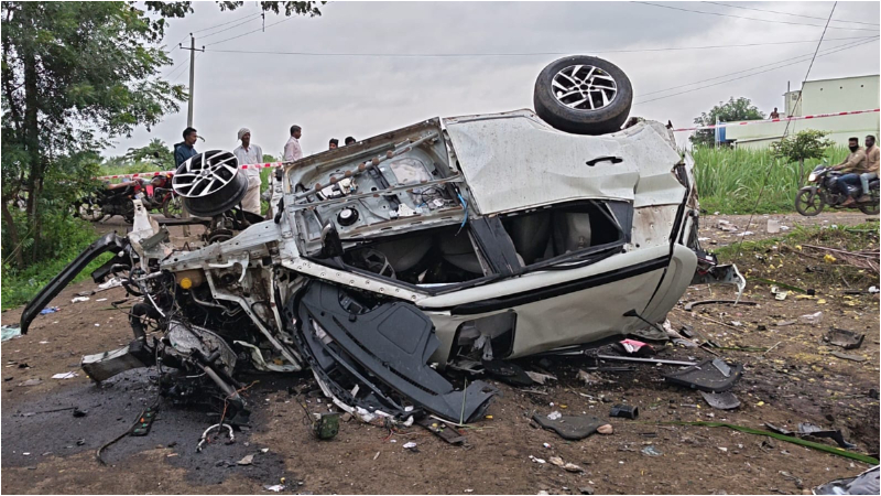 Bagalkote Hippargi Car Blast Case Murder Plot Uncovered over Land Dispute Four Arrested 2