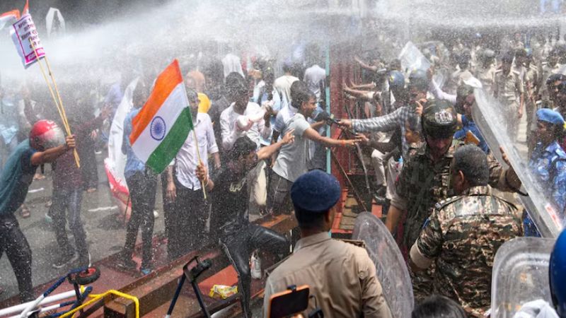 Bihar student protest
