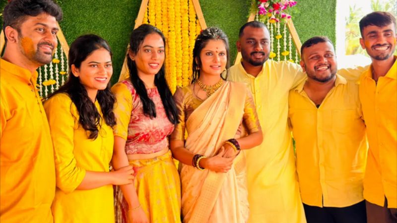 Chikkanna pavana Haldi Ceremony 2