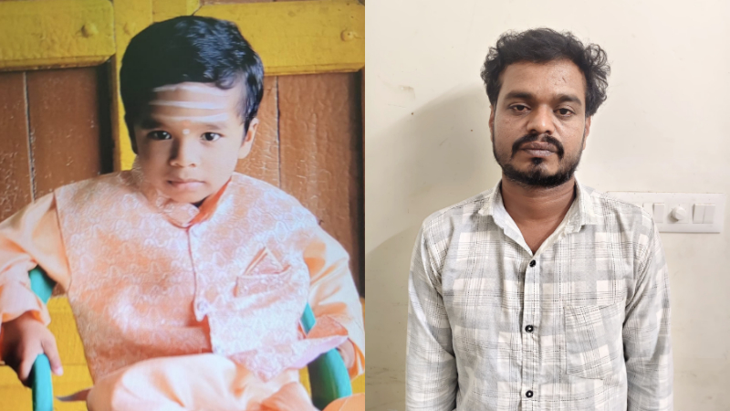 Crime News Father kills child by throwing him into river in Kalaburagi