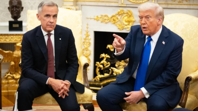 Donald Trump Mark Carney