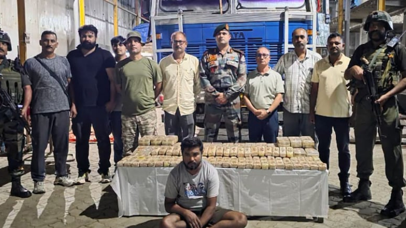 Drugs Worth Rs 168 crore seized in Assam Peddler Arrested