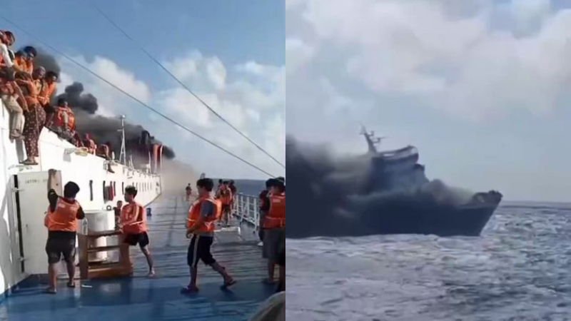 Ferry Indonesia Fire Accident