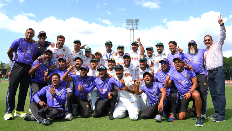 First Time in 23 Years Bangladesh Stun Australia by 9 Wickets to Script History