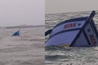 Fishing boat capsizes in Mangaluru 6 fishermen rescued