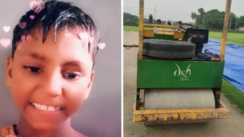 Gurugram Boy Dies After Pitch Roller Crushes Him