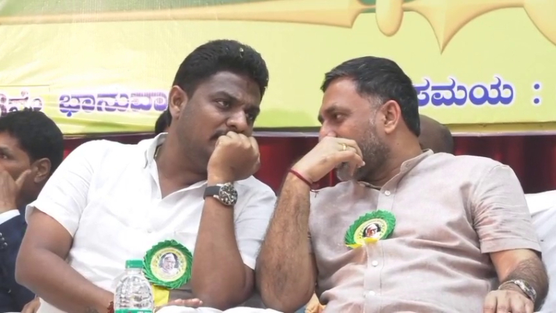 Hassan Politics Preetham Gowdas Closeness with Congress MP Shreyas Patel Sparks Party Switch Rumors 2