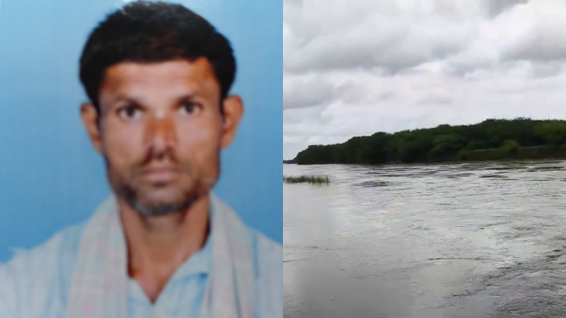 Haveri Man Drown In Varada River