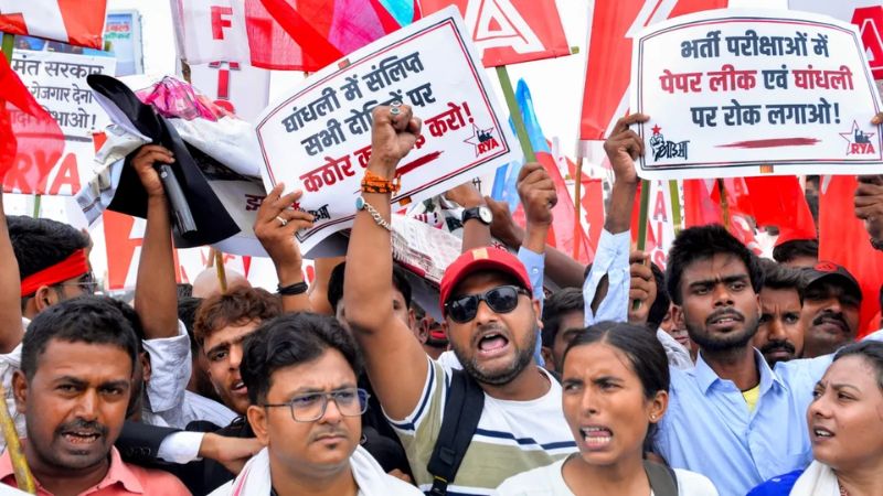 Jharkhand Student protest 1 1