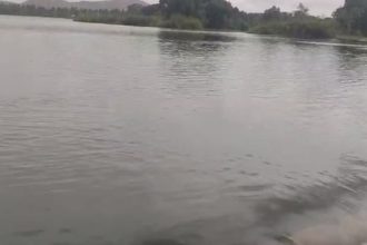 KRS Dam water release