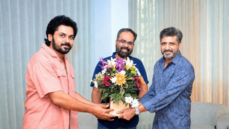 ನಟ ಕಾರ್ತಿ ಜೊತೆಯಾದ ನಿರ್ದೇಶಕ ಮೋಹನ್ ರಾಜ: ಪ್ರಿನ್ಸ್ ಪಿಕ್ಚರ್ಸ್ ನಿರ್ಮಾಣದಲ್ಲಿ ಬಿಗ್ ಬಜೆಟ್ ಚಿತ್ರ