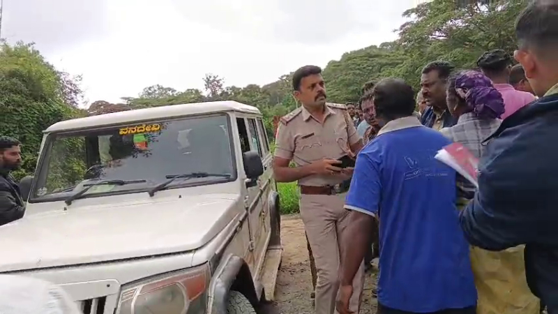Kodagu Virajpet Wild Elephant Attack Laborer death