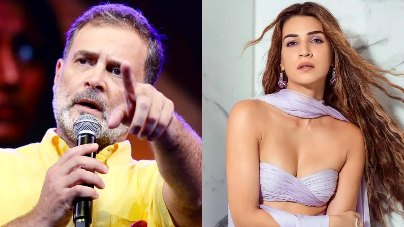 Kriti Sanon rahul Gandhi
