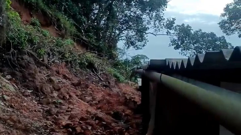 Landslide in Koppa Chikmagaluru