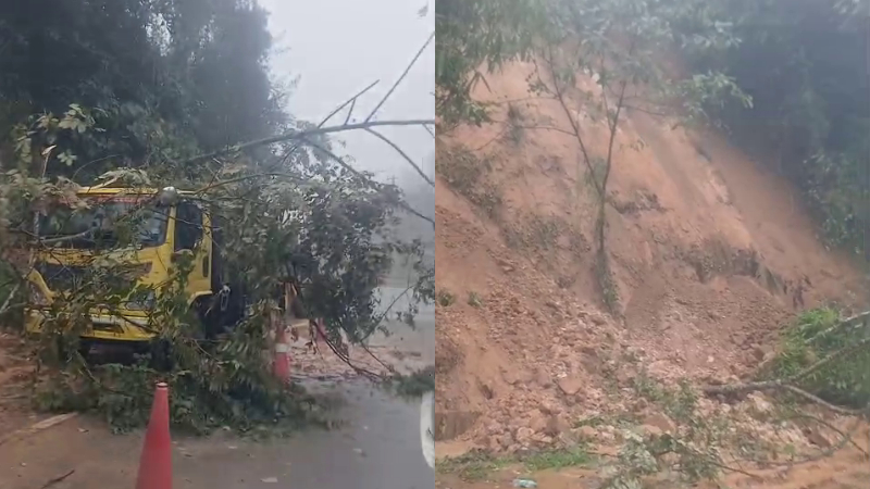 Karnataka Rain Live Updates | ಮಡಿಕೇರಿ - ಮಂಗಳೂರು ಹೈವೇ ಬಳಿ ಭೂಕುಸಿತ 20 Madikeri Landslide