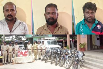 Magadi Serial Theft 3 Arrested
