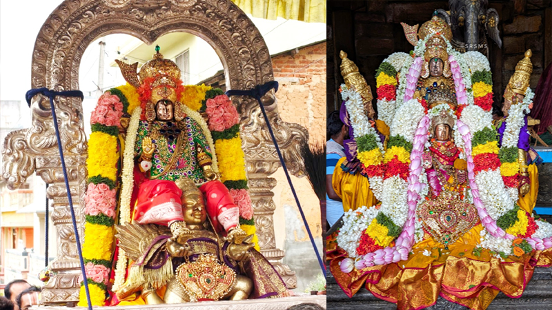 ಮೇಲುಕೋಟೆಯಲ್ಲಿ ಕೃಷ್ಣರಾಜಮುಡಿ ಬ್ರಹ್ಮೋತ್ಸವ ಸಂಭ್ರಮ - ಪುಷ್ಪಯಾಗದೊಂದಿಗೆ ತೆರೆಬಿದ್ದ ಮಹೋತ್ಸವ 11 Melkote Mandya 3
