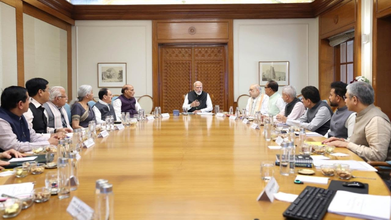 Modi Cabinet Meeting